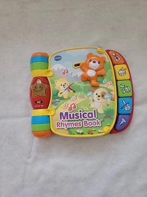 VTech 80166700 Musical Rhymes Educational Book for Babies - Image 1 of 4