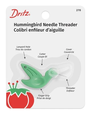 Enhebrador de agujas Dritz 270 Hummingbird, verde Foto 1 de 4