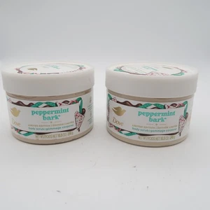 Menge 2 Dove Holiday Limitierte Auflage Pfefferminzrinde Körperpeeling 10,5oz - Bild 1 von 7