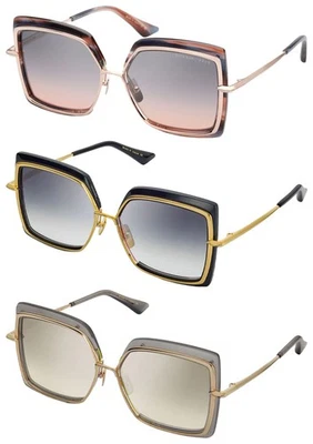 Gafas de sol para mujer Dita Narcissus cuadradas de gran tamaño mariposa - DTS503 - Japón Foto 1 de 4