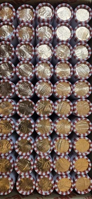 2024 P Full Bank Box of Pennies - Image 1 of 2