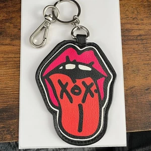 Torrid Betsy Johnson Flammende Lippen Zunge Schlüsselanhänger Taschenanhänger - Bild 1 von 3