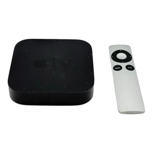 Apple TV Mediastreamer + Fernbedienung | 2. Generation 2010 | A1378 | Schwarz - Bild 1 von 6