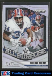 2024 Panini Prizm #18 Thurman Thomas All Purpose Silver Prizm - Picture 1 of 2
