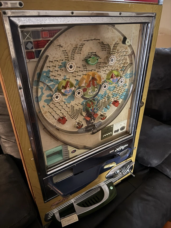 Máquina Pachinko Nishijin Modelo B Super DX (Deluxe) Importación de Japón 1973 Con Bolas Foto 1 de 4