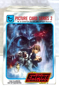 SW: The Empire Strikes Back Picture Card Series 2 COMPLETE #133-264 Topps 1980 - Picture 1 of 7