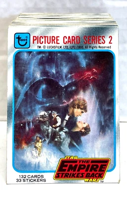 Tarjeta fotográfica SW: The Empire Strikes Back serie 2 COMPLETA #133-264 Topps 1980 Foto 1 de 4