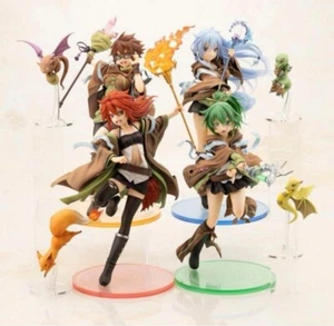 Kotobukiya Yu-Gi-Oh Eria Hiita Wynn Aussa Charmer Statue Figure Set of 4 - Picture 1 of 10