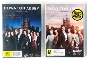 DOWNTON ABBEY SEASONS 3 & 6 (DVD, 2015) PAL REGION 2 & 4 VGC - Picture 1 of 10