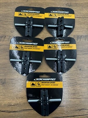 Pastillas de freno voladizas Jagwire Mountain Sport poste liso JS908H lote de 5 NUEVAS Foto 1 de 3