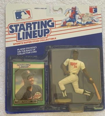 Kirby Puckett 1989 MLB, alineación inicial - Minnesota Twins de colección nuevo en stock Foto 1 de 4