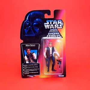 STAR WARS POTF ☆ HAN SOLO Figure ☆ MOC Sealed Carded Kenner Power of the Force R - Picture 1 of 2