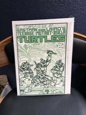 TMNT #4 1st print Teenage Mutant Ninja Turtles Laird - Image 1 of 3