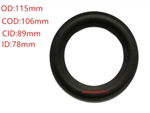 115 mm Schaumstoff Tieftöner Edge Surrounder für 4,5" 4,5 Zoll Lautsprecher Reparatur - Bild 1 von 3