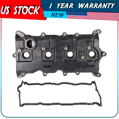 ?Cubierta de válvula de motor con junta compatible con Nissan Rogue 2013-2015 2,5 L DOHC QR25DE Foto 1 de 4