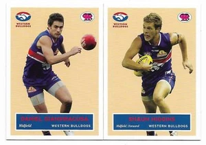 2009 Scanlens Western Bulldogs Pair Shaun Higgins / Daniel Giansiracusa #065:::: - Bild 1 von 1