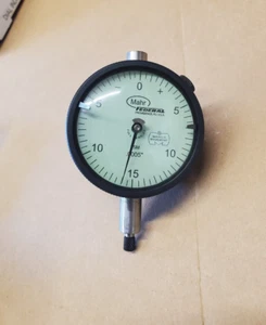 Mahr Federal 2014811 Dial Indicator 0.0005" Graduation 0.075" Total Range - Picture 1 of 5