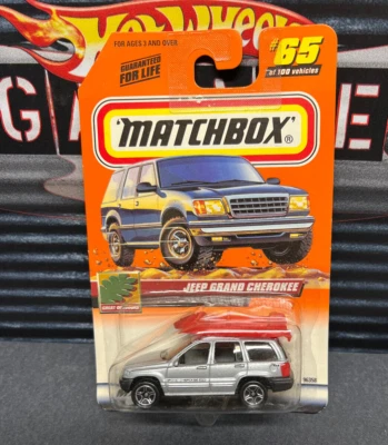 MATCHBOX TREASURE HUNT CHASE TH 2000 LOGO JEEP GRAND CHEROKEE EXCELENTE AIRE LIBRE Foto 1 de 4