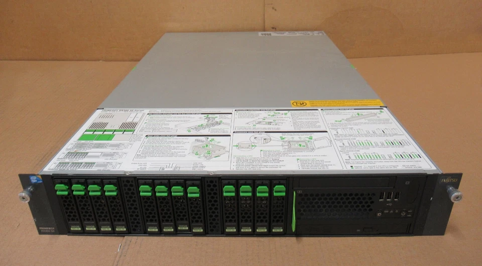 Fujitsu Primergy RX300 S6 2x Six Core X5650 2.67GHz 72GB Ram 2.7TB Bay Server - Image 1 of 3