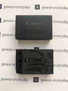 Genuine Canon LP-E17 Battery for EOS T6i T7i T8i RP 77D M5 M3 800D 650D (2 PACK) - Picture 1 of 1