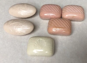 6 Vintage Estee Lauder BEAUTIFUL & White Linen Perfumed Bar Soap Bars New - Picture 1 of 7