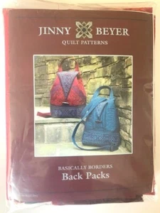 Jinny Beyer Quilted Backpack Kit "Basically Borders", NIB - Picture 1 of 8