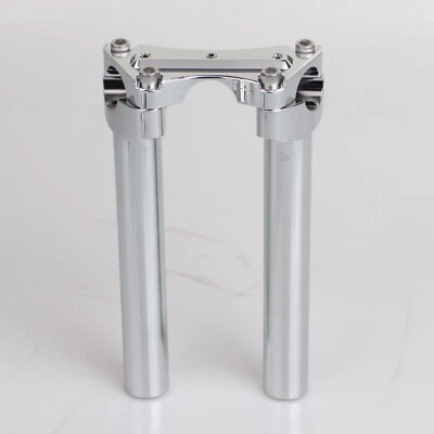 8.5" Handlebar Riser 1" Top Clamp For Harley Fat Boy Dyna Heritage Softail FLSTC - Image 1 of 4