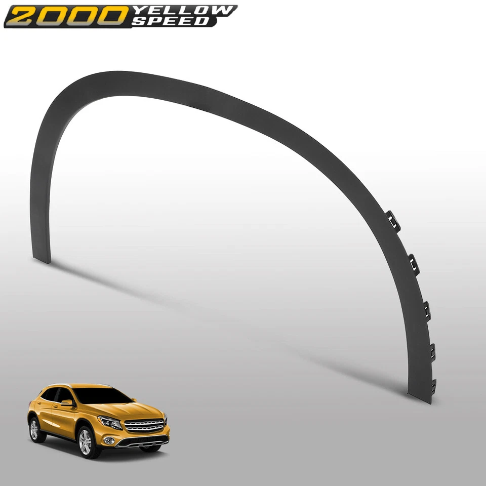 Fender Trim Molding Fit For 2015-2020 Mercedes Benz GLA250 Front Right Side Foto 1 de 4