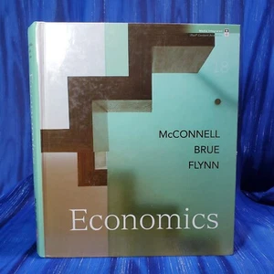 Economics Hardcover Sean, Mcconnell, Campbell, Brue, Stanley L. F - Picture 1 of 6
