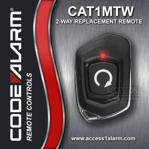 Code Alarm CAT1MTW 2-Wege 1-Tasten LED Fernbedienung ersetzt CATX1TW CATX1B - Bild 1 von 3