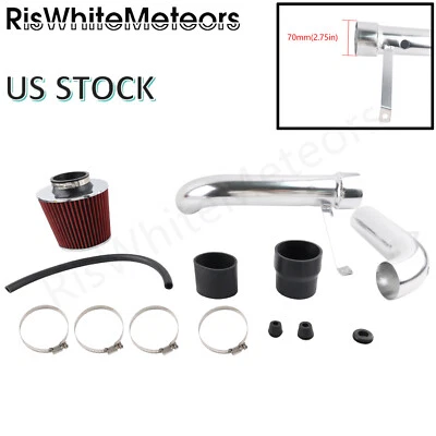 For Chevy S-10 GMC Sonoma 2.2L L4 1998-2003 Cold Air Intake System + Red Filter - Imagem 1 de 4