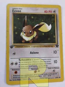 Eevee ® Rocket 55/82 ® Comune ® Pokemon ® 1ª EDIZIONE Italiano ® Good- - Picture 1 of 6