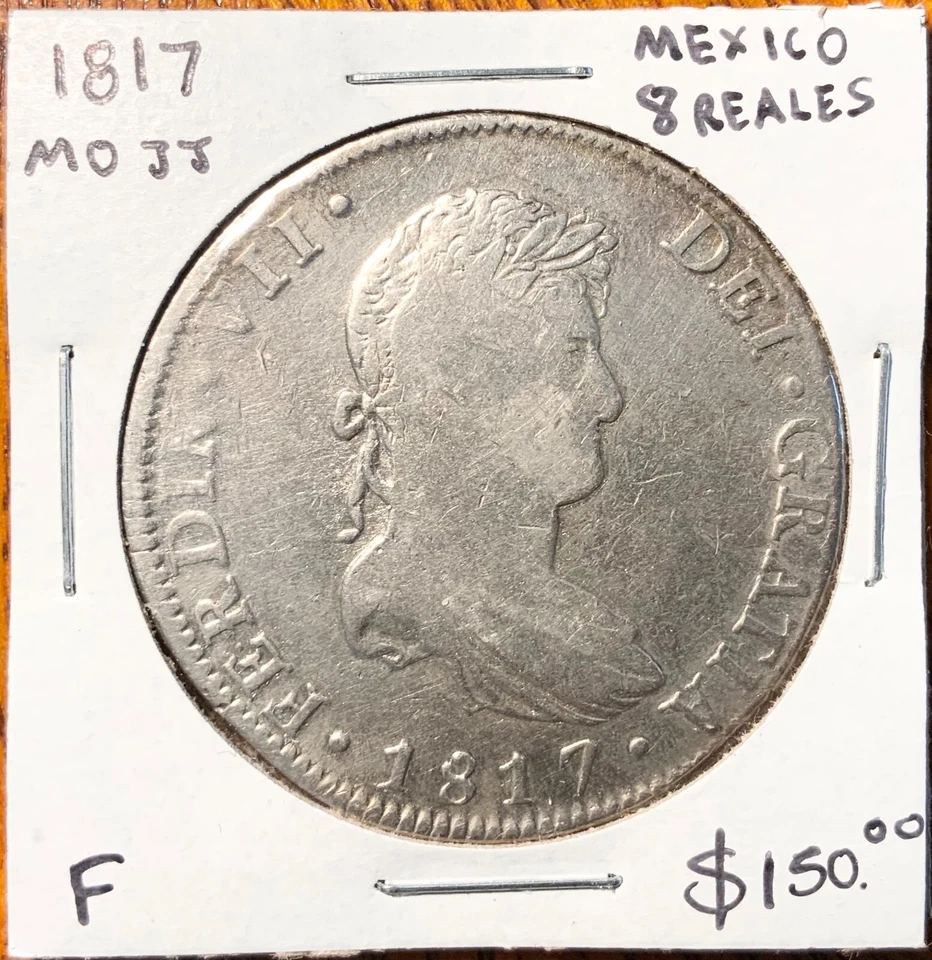 1817 Mo JJ Mexico 8 Reales - Image 1 of 4