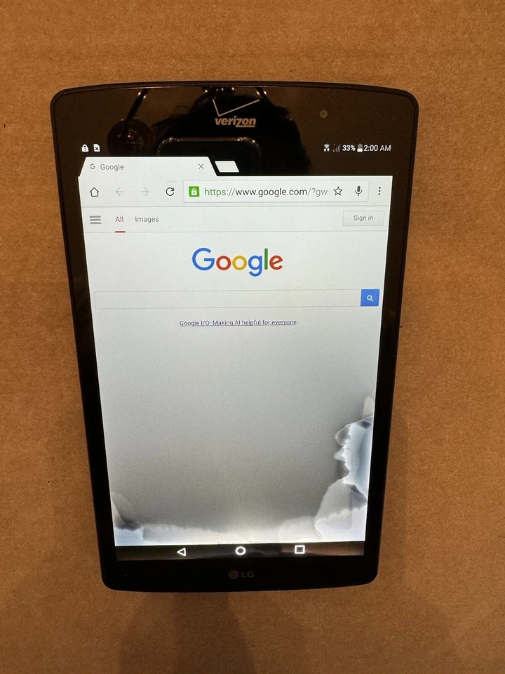 LG G PAD X VK-815 8.3" 16GB Wi-Fi + 4G (Verizon) Unlocked LOT X 10 - Image 1 of 4