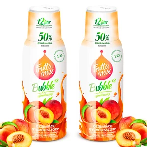 Pfirsiche Frucht Sirup 50% Fruchtgehalt Sodasirup 2erPack(2x500ml) - Bild 1 von 8