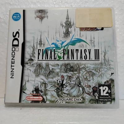 Final Fantasy 3 FF Per Nintendo Ds Nds Originale Pal Ita Completo - Immagine 1 di 4