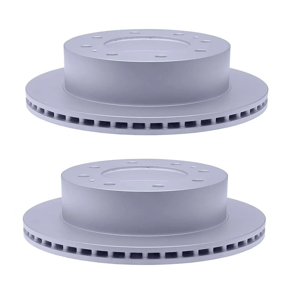 Pair Set of 2 Rear Vented Disc Brake Rotors ACDelco For GMC Sierra 2500 HD - Image 1 of 1