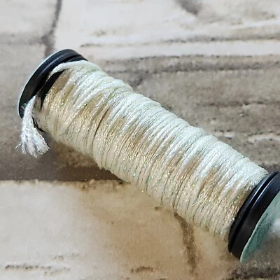 Kreinik Medium #16 Braid 5 m You Choose Colors Polyester Metallic Spool - Image 1 of 3