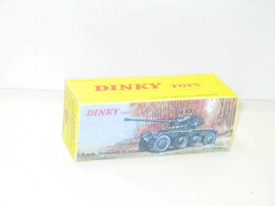 N97, Military Box Panhard FL10 Tank, Dinky Repro Ref 827 - Image 1 of 1