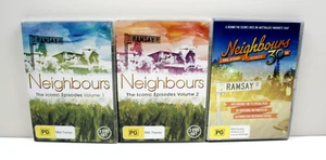Neighbours The Iconic Episodes Volume 1 & 2 + The Stars Reunite DVD Region 4 - Picture 1 of 11