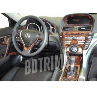 Kit de molduras de tablero BDTrims para modelo Acura Integra 1994-2001 (kit completo) Foto 1 de 4