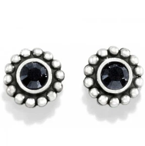 Pendientes Brighton Twinkle Mini Post Estilo J20493 - Negros - Imagen 1 de 6