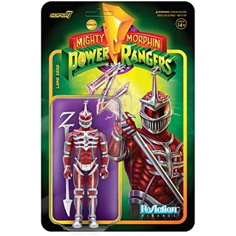 Power Rangers Reaction Wave 2 Lord Zedd Action Figure Standard Cover