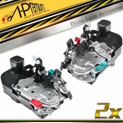 2x Actuador de bloqueo de puerta delantero para Chrysler Aspen 07-09 Dodge Durango 04-09 Foto 1 de 4