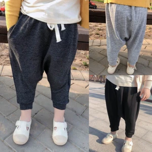 Children's Pants Boys and Girls Loose Casual Large PP Pants Kid's Haren Pants - Picture 1 of 11