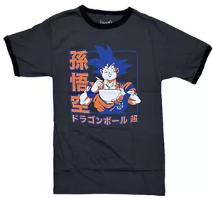 Dragon Ball Z Herren T-Shirt Son-Goku Eating Ramen Noodle Japanese Anime Tee - Bild 1 von 1