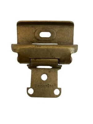 Bisagra de puerta única envolvente de latón antiguo Decorite 512-ABT - 2 piezas Foto 1 de 3