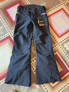 Obermeyer Girls Teen Pants Size Medium (10/12) Black EWS Jessi Ski Snow  - Picture 1 of 5