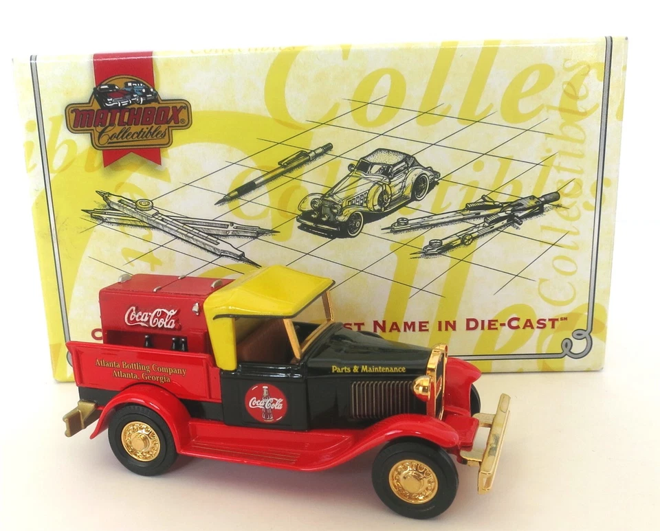 1995 MATCHBOX MODELS OF YESTERYEAR 1930 FORD MODEL A COCA COLA PICKUP TRUCK NIB - Image 1 of 1