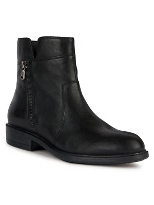 Geox Botines Botín Bajo Cuero Negro Mujer Nueva Colección D36LQB Oferta - Imagen 1 de 4